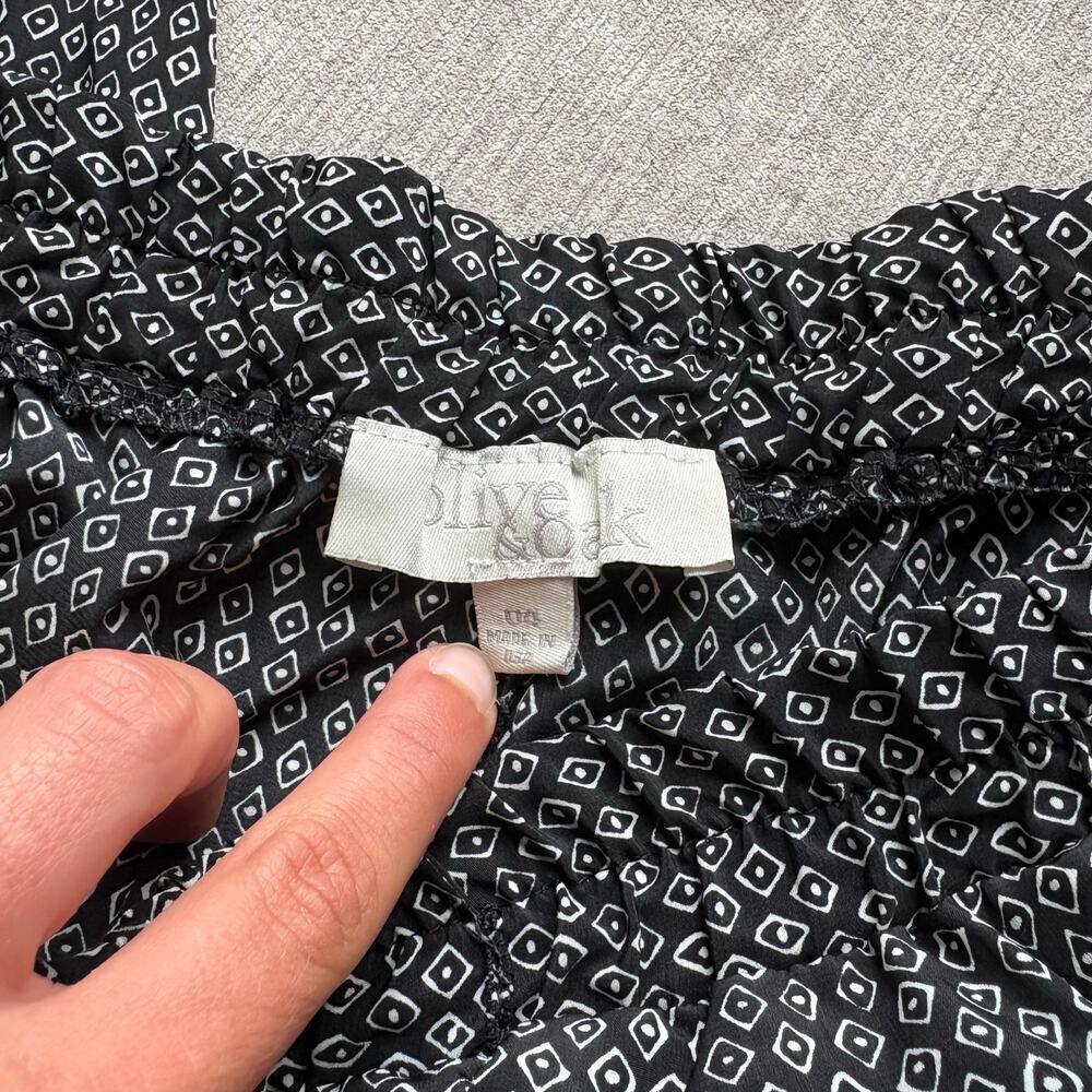 Black and White Pattern Trousers - Picture 3 of 4